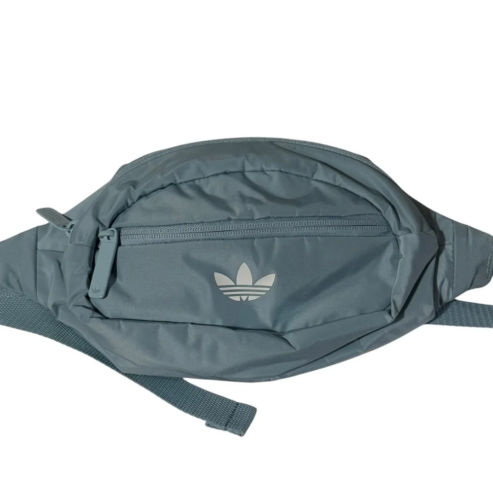 Adidas Originals Adicolor Essentials Waist Bag Blue Slate Trefoil Fanny Pack